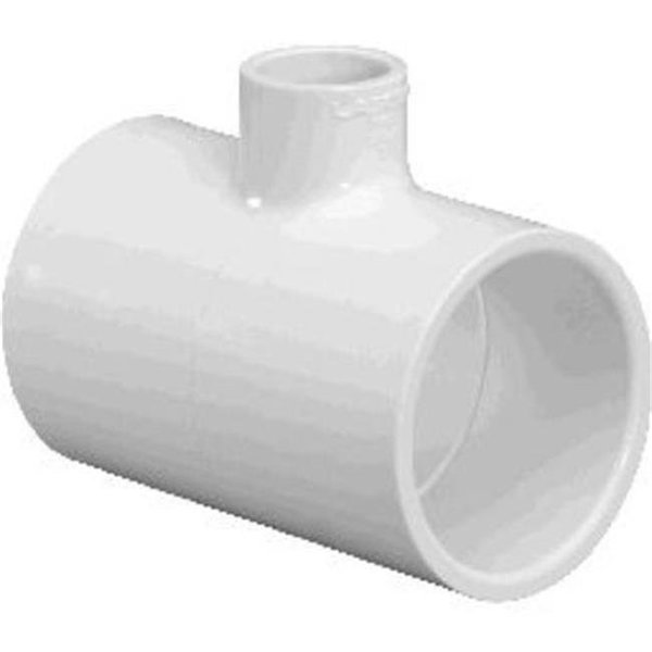 Charlotte Pipe And Foundry Charlotte Pipe & Foundry 48126 Schedule 40 PVC Reducing Tee - White 48126